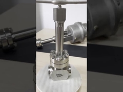 দাগ ইস্পাত BW-SW সংযোগ PN10-32Mpa ক্রায়োজেনিক উচ্চ চাপ গ্লোব ভালভ