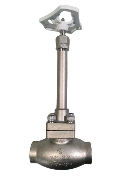 উন্নত প্রযুক্তি অপারেশন তাপমাত্রা -196C- 80C এবং চাপ 5.0Mpa জন্য Cryogenic গ্লোব ভালভ