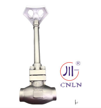 নিম্ন তাপমাত্রা ফ্ল্যাঞ্জযুক্ত গ্লোব ভালভ CF3/CF8 DN50 SS304/SS316 LNG/LOX/LN2/LAR/LCO2 এর জন্য