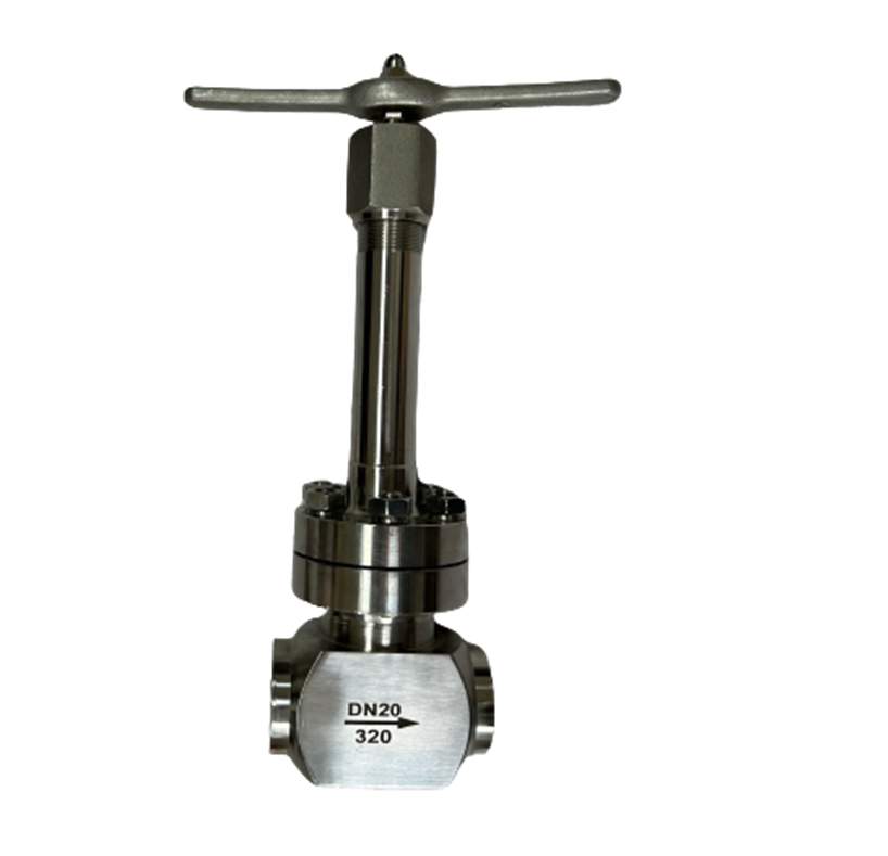DJ61F-50P LNG/LOX অ্যাপ্লিকেশনের জন্য 5.0Mpa সর্বোচ্চ চাপ এবং -196°C থেকে +80°C তাপমাত্রা পরিসীমা সহ ক্রায়োজেনিক গ্লোব ভালভ