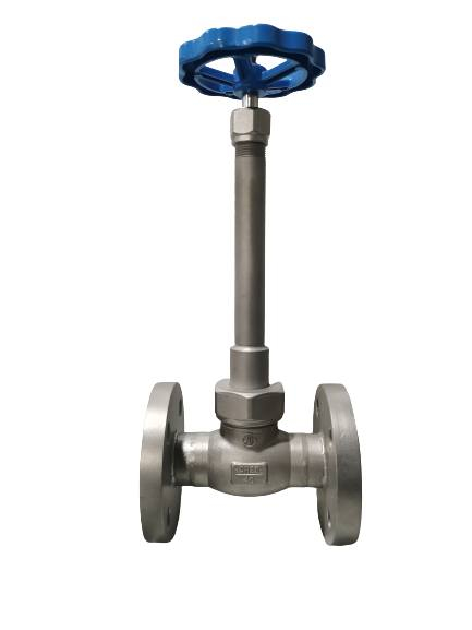 এলএনজি/এলওএক্স/এলএন২/এলএআর/এলসিও২ এর জন্য ওয়েল্ডিং শেষ CF8 CF8M লং স্টেম ক্রায়োজেনিক গ্লোবেল ভালভ