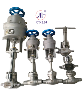 Cryogenic Globe Valve with 5.0Mpa Maximum Pressure PTFE Seal and CF8/CF3 Valve Body for LNG/LOX Tank Pipes