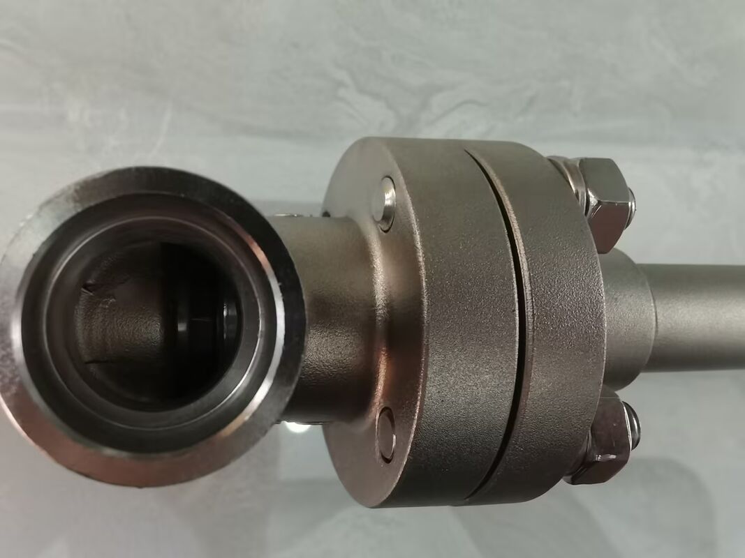 স্টেইনলেস স্টিল 304/316 ক্রায়োজেনিক গ্লোব ভালভ, 5.0Mpa সর্বোচ্চ চাপ এবং -196°C থেকে +80°C তাপমাত্রা সীমা সহ