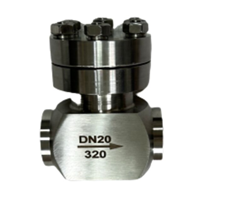 তাপমাত্রা পরিসীমা -196 থেকে + 80 °C এর জন্য 320 এমপিএ সর্বোচ্চ চাপের স্টেইনলেস স্টিল 304/316 এর সাথে ক্রায়োজেনিক চেক ভালভ