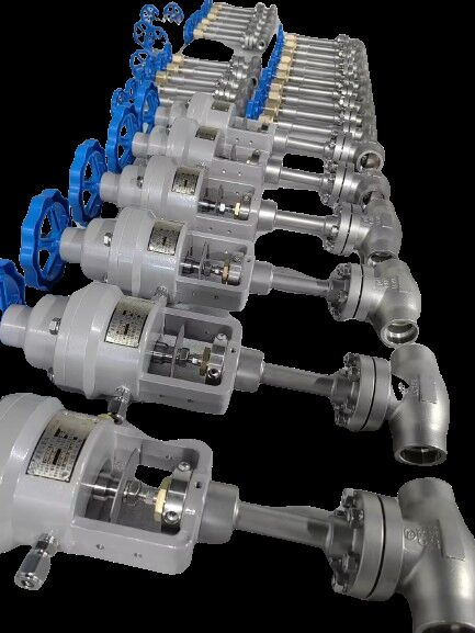 স্টেইনলেস স্টীল 304/316 ক্রায়োজেনিক গ্লোব ভালভ তাপমাত্রা পরিসীমা -196 থেকে +80 °C এবং সর্বোচ্চ চাপ 5.0Mpa